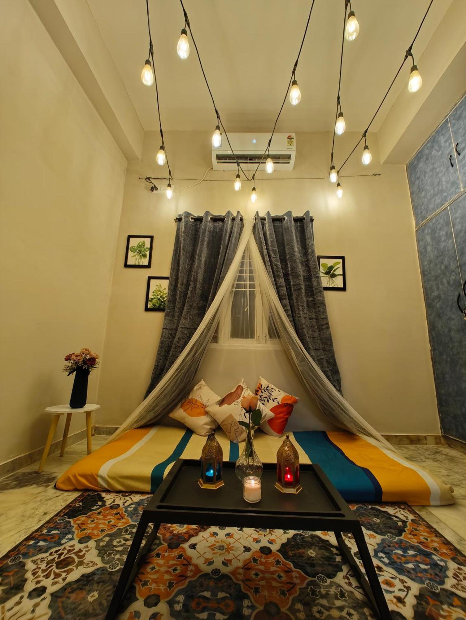 The Hidden Gem - Fully Furnished, Private 1Bhk With Canopy & Cafe Lights Hyderabad Exterior photo