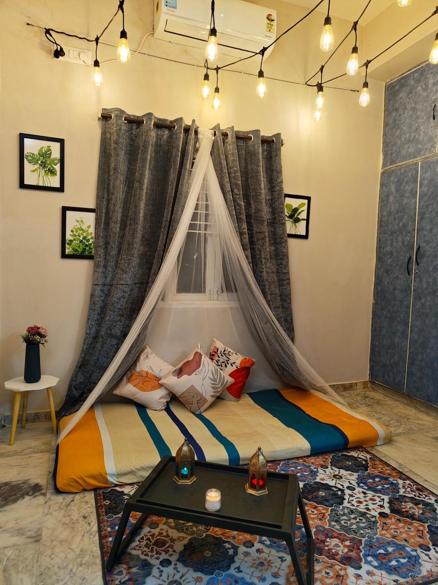 The Hidden Gem - Fully Furnished, Private 1Bhk With Canopy & Cafe Lights Hyderabad Exterior photo